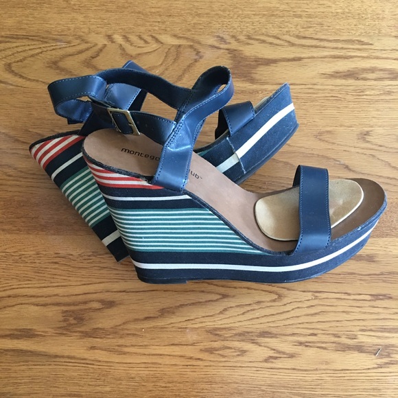 Montego Bay Club wedges size 8 - Picture 1 of 4